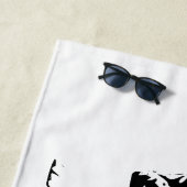 Aanwezigheid op volle schaal strandlaken (In situ)