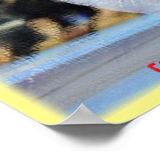 Aanwezigheid - potentieel rusteloosheid poster (Hoek)