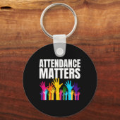 aanwezigheidsdienst als Sticker Sleutelhanger (Voorkant)