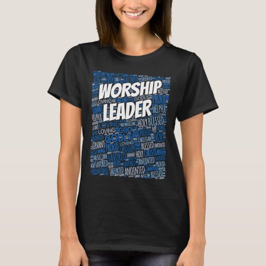 Aanwezigheidsleider Musician Tribute Christianity T-shirt (Voorkant)