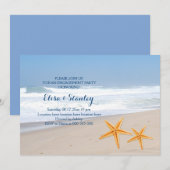 Aanwezigheidspagina voor strandstrand kaart (Voorkant / Achterkant)