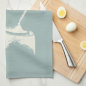 aanwijsstempel theedoek (Quarter Fold)