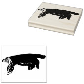 aanwijsvinger rubberen kunststempel rubberstempel (Gestempeld)