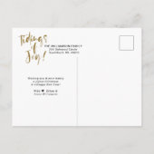 Aanwijzen van vreugde | Kerstmis met meervoudige f Uitnodiging Briefkaart (Achterkant)