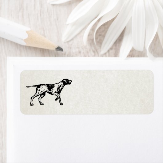 aanwijzerhond etiket (Insitu)