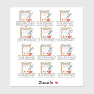 Aanwijzing arts sticker