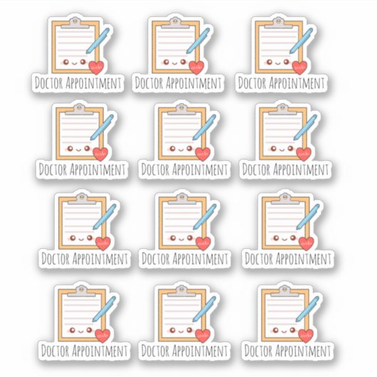 Aanwijzing arts sticker (Voorkant)