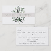 Aanwijzing Logo voor moderne olievlek Visitekaartje (Voorkant / Achterkant)