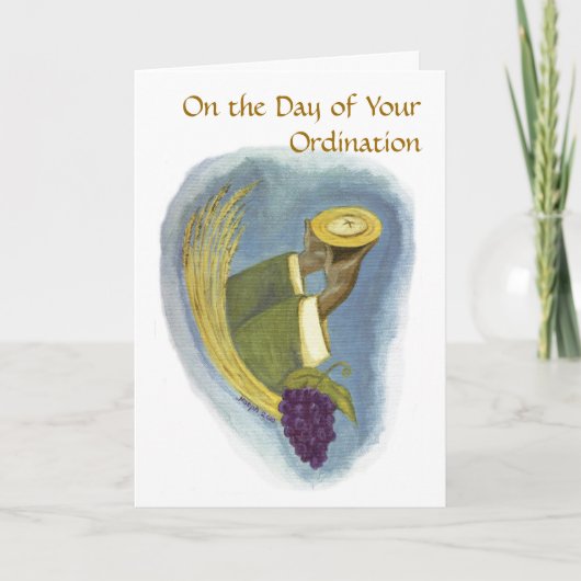 Aanwijzing tot het priesterschap 01 kaart (Voorkant)