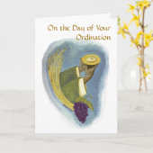 Aanwijzing tot het priesterschap 01 kaart (Gele Bloem)