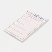 Aanwijzing van CHD Doctor Post-it Opmerkingen Post-it® Notes (Schuin)