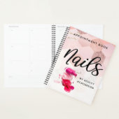 Aanwijzing van roos Gold Nails Planner (Display)