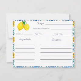 Aanwijzingen voor het Siciliaanse Vrijgezellenfees Notitiekaartje