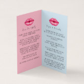 Aanwijzingen voor logietoepassingen visitekaartje (Binnen)