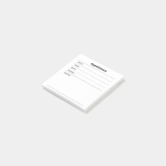 Aanwijzingsnota's Post-it® Notes (Schuin)