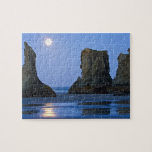 Aanzet, Bandon Beach, Oregon. Legpuzzel