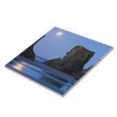 Aanzet, Bandon Beach, Oregon. Tegeltje (Zijkant)