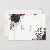 Aanzetbloemen RSVP Kaartje (Achterkant)