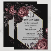 Aanzetbloemen Save The Date (Voorkant / Achterkant)