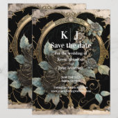 Aanzetbloemen Save The Date (Voorkant / Achterkant)