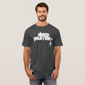 Aanzetten t-shirt met gebeden (Voorkant volledig)