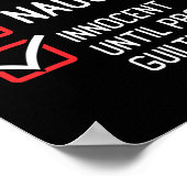 Aanzienlijke nieuwkomer op de Naughty List tot bew Poster (Hoek)