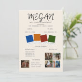 Aanzoek aan bruidsmeisje kaart (Staand voorkant)