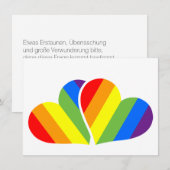 Aanzoek voor bruidsmeisje kaart (Voorkant / Achterkant)