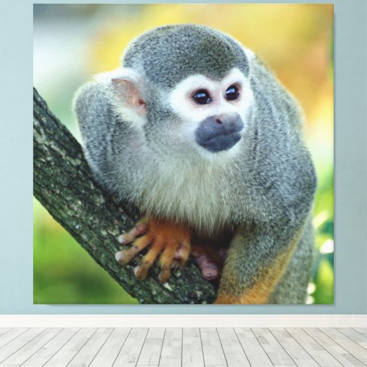 aap 004 canvas afdruk (Insitu (Houten vloer))