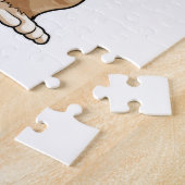 aap als Bodybuilder in Bodybuilding Legpuzzel (Zijkant)