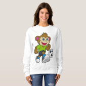 aap als voetzoeker met Voetbal Trui (Voorkant volledig)