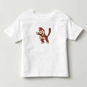 aap als zanger met microfoon.PNG Kinder Shirts