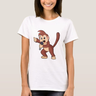 aap als zanger met microfoon.PNG T-shirt