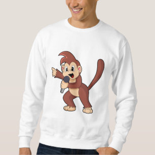 aap als zanger met microfoon.PNG Trui