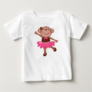Aap Ballerina Meisje Baby Tutu Bodysuit