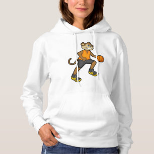aap bij de Basketball Sports Hoodie