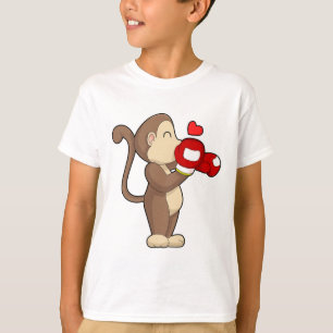 Aap Boxer Bokshandschoenen Boksen T-shirt