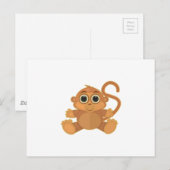 aap briefkaart (Voorkant / Achterkant)