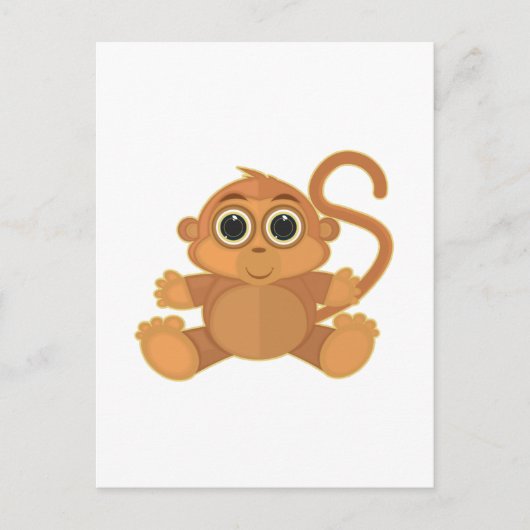 aap briefkaart (Voorkant)