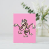 aap briefkaart (Staand voorkant)