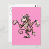 aap briefkaart (Voorkant / Achterkant)