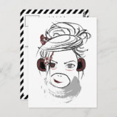 aap. briefkaart (Voorkant / Achterkant)