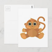 aap briefkaart (Voorkant / Achterkant)