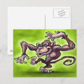 aap briefkaart (Voorkant / Achterkant)