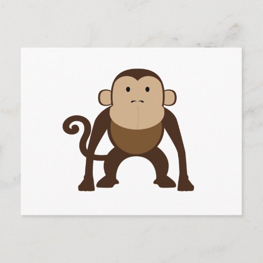 aap briefkaart (Voorkant)