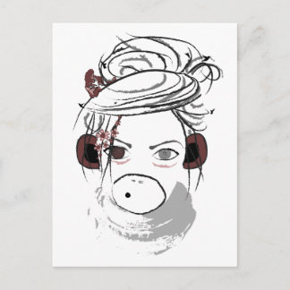aap. briefkaart
