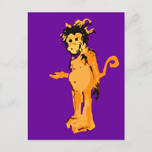 aap briefkaart (Voorkant)