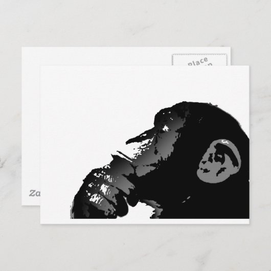 aap briefkaart (Voorkant / Achterkant)