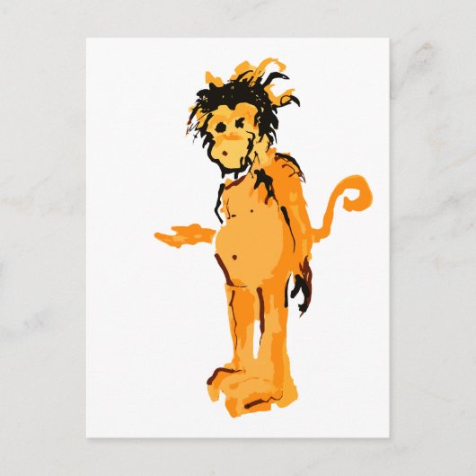aap briefkaart (Voorkant)