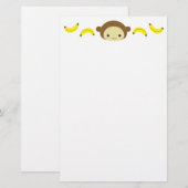aap briefpapier (Voorkant / Achterkant)